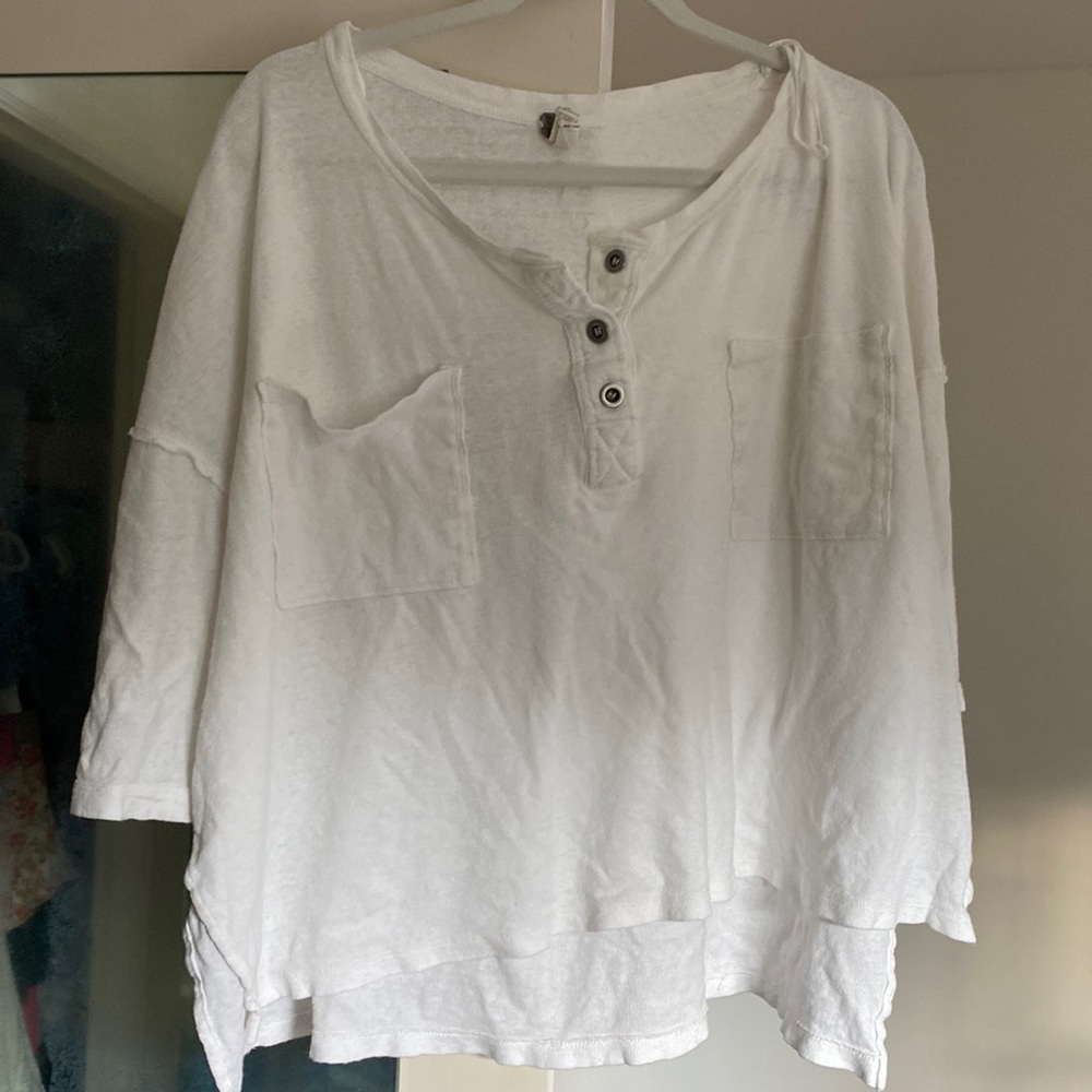 Free people beach shirt